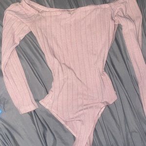 Pink bodysuit
